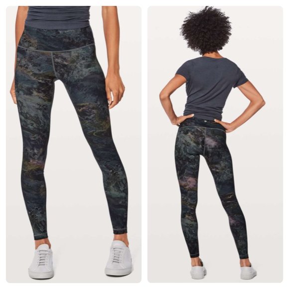 lululemon athletica Pants - Lululemon Wunder Under High Rise 28" Radiant Multi